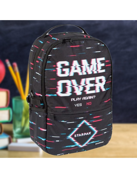 Ghiozdan Game Over, 45x29x15cm - STARPAK,ROB-446576