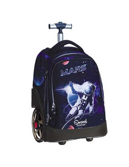 Ghiozdan trolley compartiment laptop, MARS - S-COOL,ROB-SC755