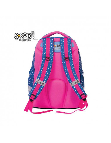 Ghiozdan anatomic LIGHT SMILE&SHINE, 41 cm - S-COOL,SC1278