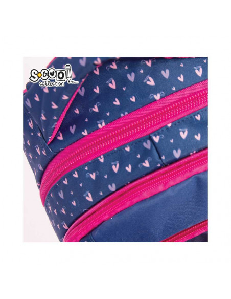 Ghiozdan anatomic LIGHT SMILE&SHINE, 41 cm - S-COOL,SC1278