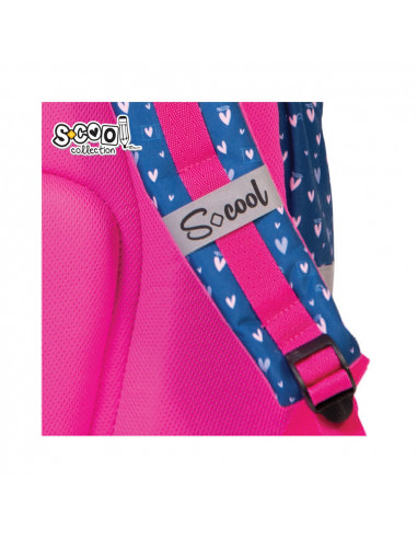 Ghiozdan anatomic LIGHT SMILE&SHINE, 41 cm - S-COOL,SC1278