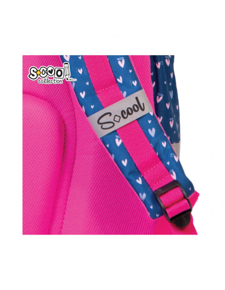 Ghiozdan anatomic LIGHT SMILE&SHINE, 41 cm - S-COOL,SC1278