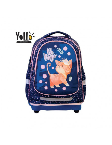 Ghiozdan anatomic CAT, 38 cm - YOLLO,ROB-YL025