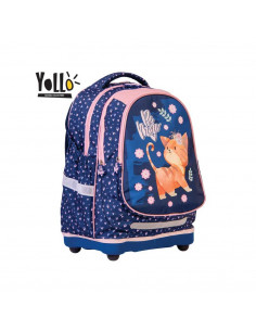 Ghiozdan anatomic CAT, 38 cm - YOLLO,ROB-YL025 2