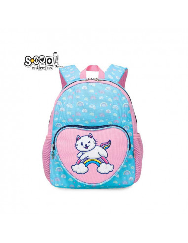 Ghiozdan gradinita CAT, 31 cm - S-COOL,SC1361