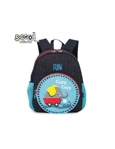 Ghiozdan gradinita ELEPHANT - baieti, 31 cm - S-COOL,ROB-SC1364
