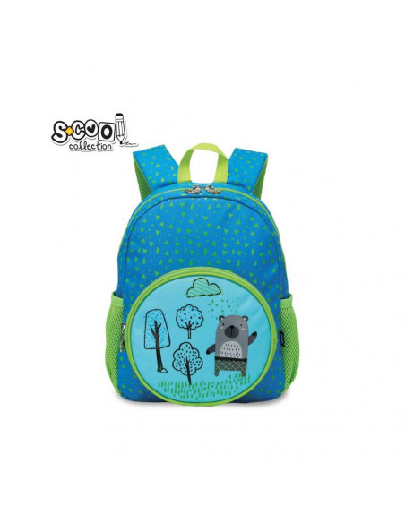 Ghiozdan gradinita BEAR, 31 cm - S-COOL,SC1366