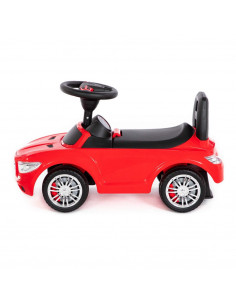 Masinuta - Supercar, rosie, fara pedale, 66x28.5x30 cm 2