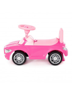 Masinuta - Supercar, roz, fara pedale, 66x28.5x30 cm 2
