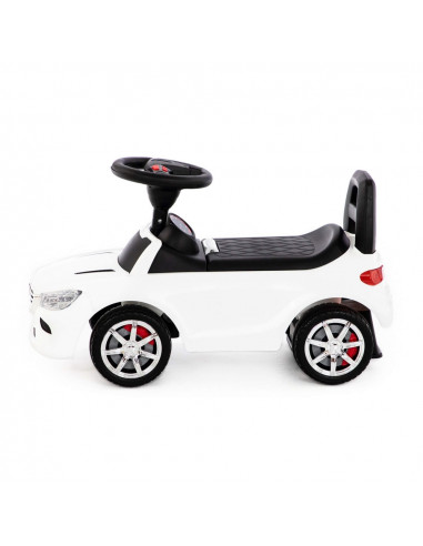 Masinuta - Supercar, alba, fara pedale, 66x28.5x30 cm