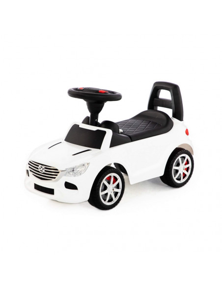 Masinuta - Supercar, alba, fara pedale, 66x28.5x30 cm