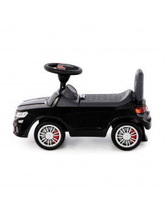 Masinuta - Supercar, neagra, fara pedale, 66x28.5x30 cm 2