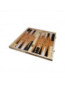 Joc 3 in 1: Sah, table, dame! Cutie lemn, 40x19cm,ROB-A4028
