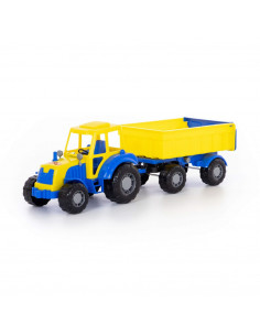 Tractor cu remorca - Altay, 59x17x18cm, Polesie,ROB-35332 2