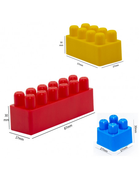 Cuburi 130 piese - ROBENTOYS,ROB-16130