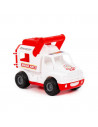 Ambulanta ConsTruck cu grip, 24x14x18 cm, Wader,ROB-0490