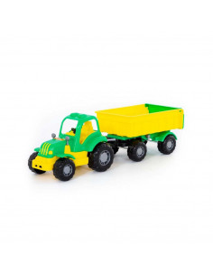 Tractor cu remorca - Hardy, 44x13x14 cm, Polesie,ROB-44792 2