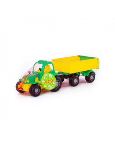 Tractor cu remorca - Hardy, 44x13x14 cm, Polesie,ROB-44792