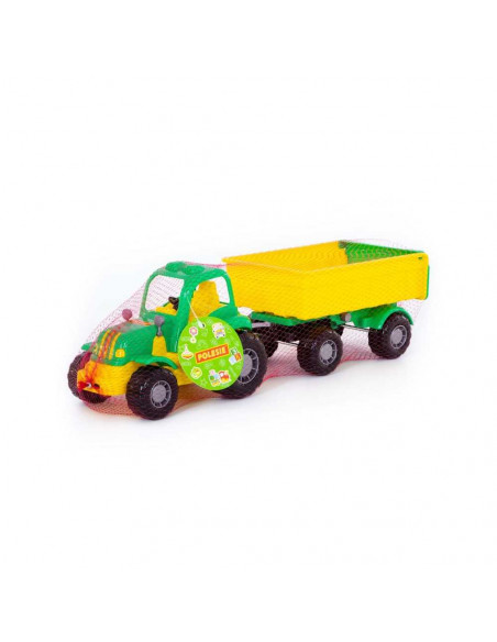 Tractor cu remorca - Hardy, 44x13x14 cm, Polesie,ROB-44792