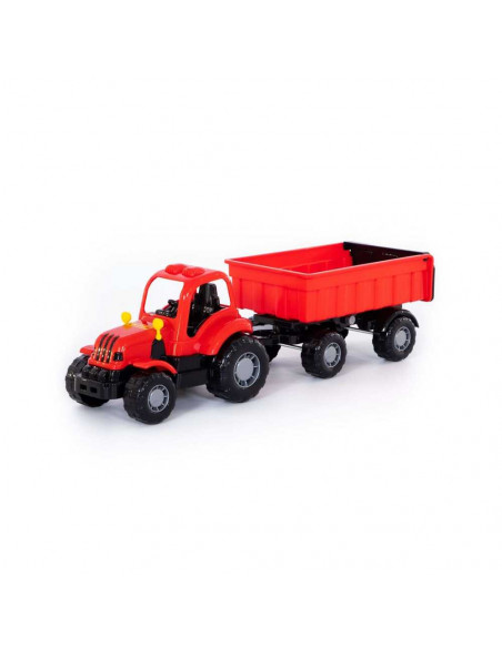 Tractor cu remorca - Hardy, 44x13x14 cm, Polesie,ROB-44792