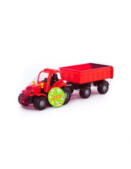 Tractor cu remorca - Hardy, 44x13x14 cm, Polesie,ROB-44792