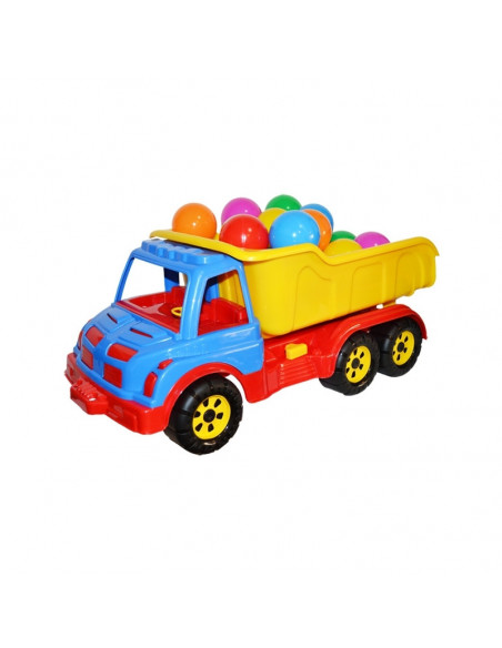 Camion plastic 60 cm + mingiute - ROBENTOYS,ROB-16012