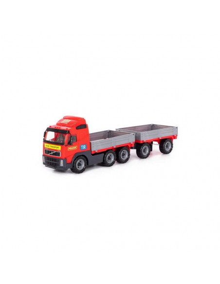 Camion cu remorca - Volvo PowerTruck, 77x19x25 cm
