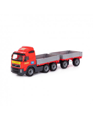 Camion cu remorca - Volvo PowerTruck, 77x19x25 cm