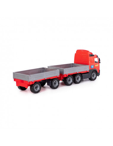Camion cu remorca - Volvo PowerTruck, 77x19x25 cm