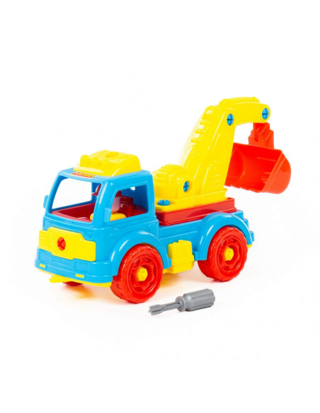 Excavator demontabil, 33x13x19 cm, Polesie,ROB-73044