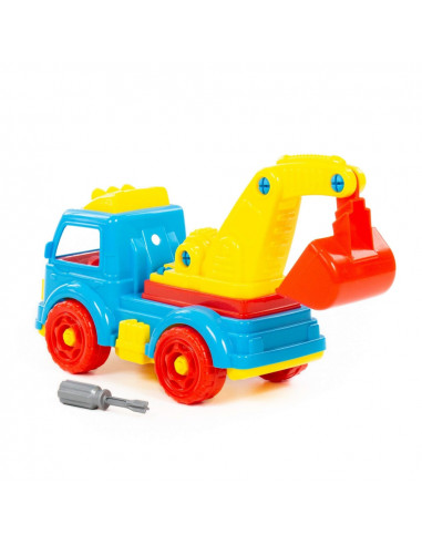 Excavator demontabil, 33x13x19 cm, Polesie,ROB-73044