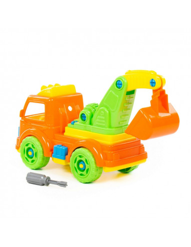 Excavator demontabil, 33x13x19 cm, Polesie,ROB-73044