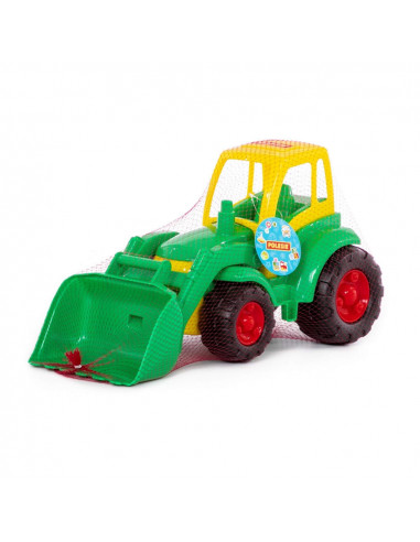 Tractor cu incarcator - Champion, 48x22x26 cm, Polesie,ROB-0476