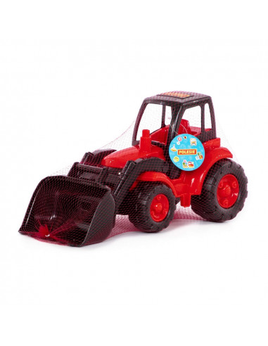 Tractor cu incarcator - Champion, 48x22x26 cm, Polesie,ROB-0476