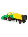 Tractor cu incarcator + remorca - Champion, 86x22x26 cm