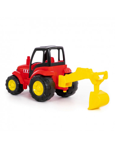 Tractor-excavator - Champion, 36x22x31 cm, Polesie,ROB-0568