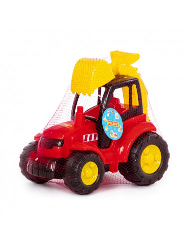 Tractor-excavator - Champion, 36x22x31 cm, Polesie,ROB-0568