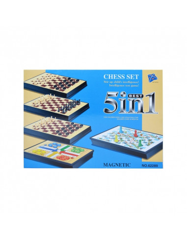 Joc magnetic 5:1, Chess set,ROB-62289