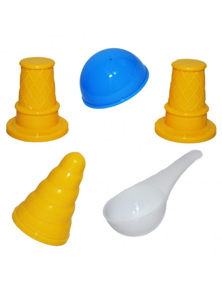 Playset - inghetata cu nisip/spuma,ROB-GL252187
