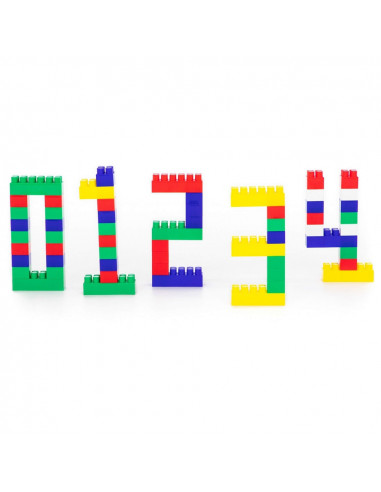 Cuburi constructii, 174 piese/cutie, Polesie,ROB-50557