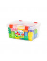Cuburi constructii Jumbo, 74 piese/cutie, Polesie,ROB-50595