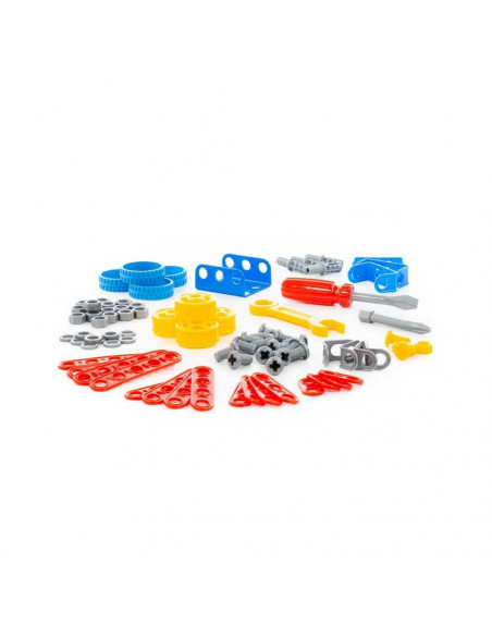 Joc constructii - Micul inginer, 91 piese/cutie