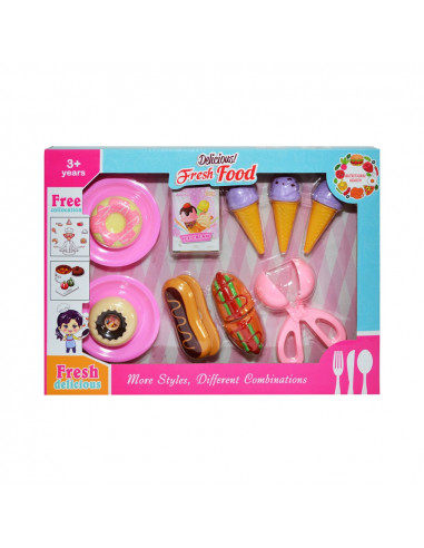 Set fast food, in cutie,ROB-01-15