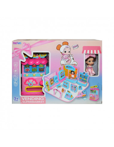 Papusa Cu Accesorii Magazin,ROB-822A