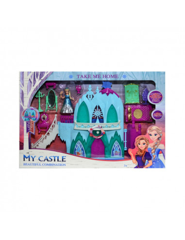 Castel muzical, cu figurina + accesorii,ROB-SG-29008N