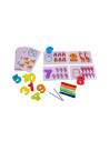 Joc educativ de asociere, numere,ROB-ZC-01A