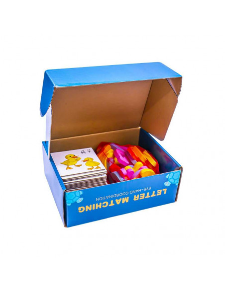 Joc educativ de asociere, litere,ROB-ZC-01B