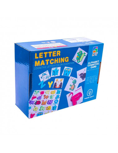 Joc educativ de asociere, litere,ROB-ZC-01B