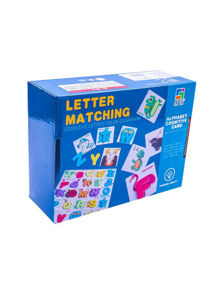 Joc educativ de asociere, litere,ROB-ZC-01B
