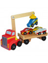 Transportor auto din lemn, magnetic,ROB-MLS-004